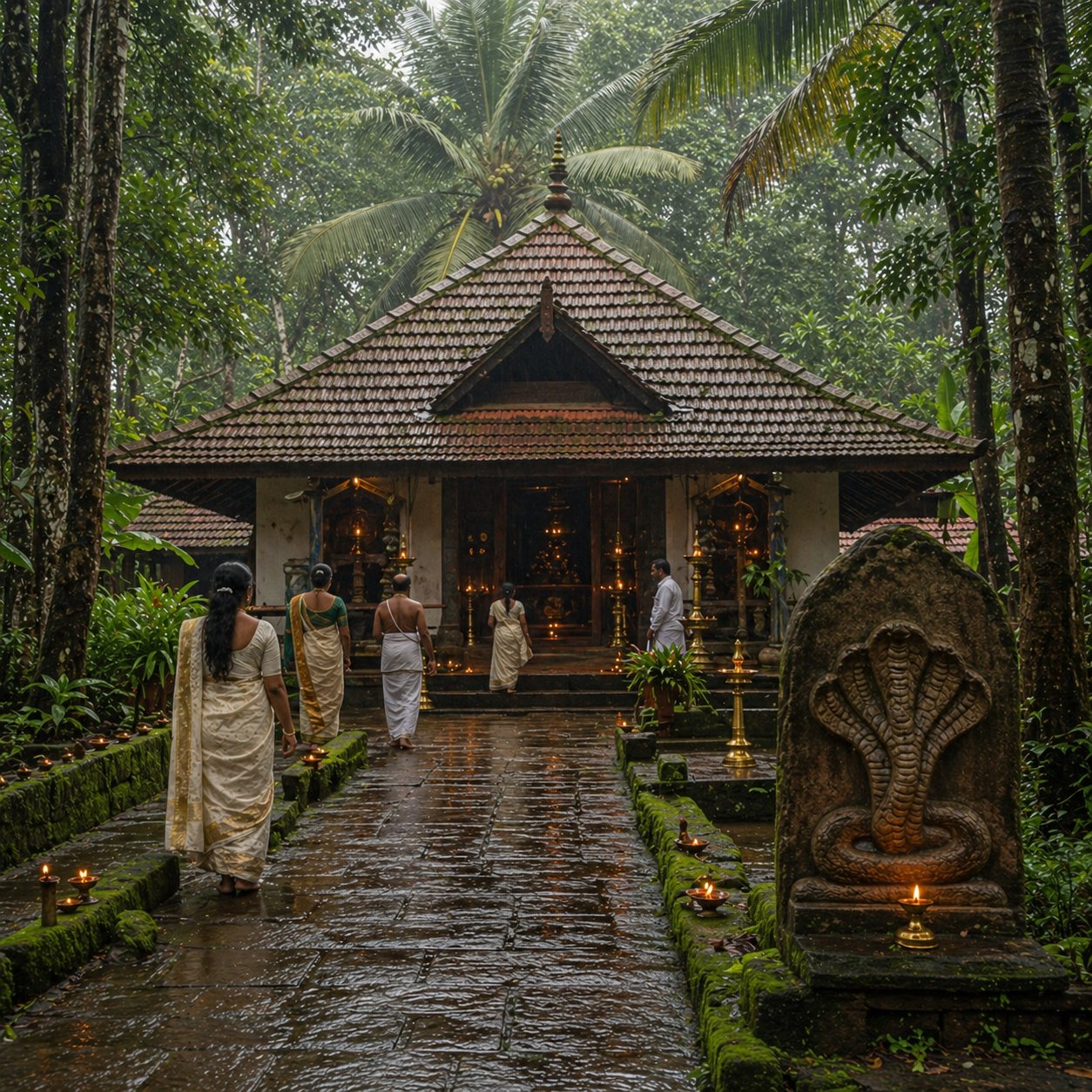 Pambummekkattu Mana Exterior