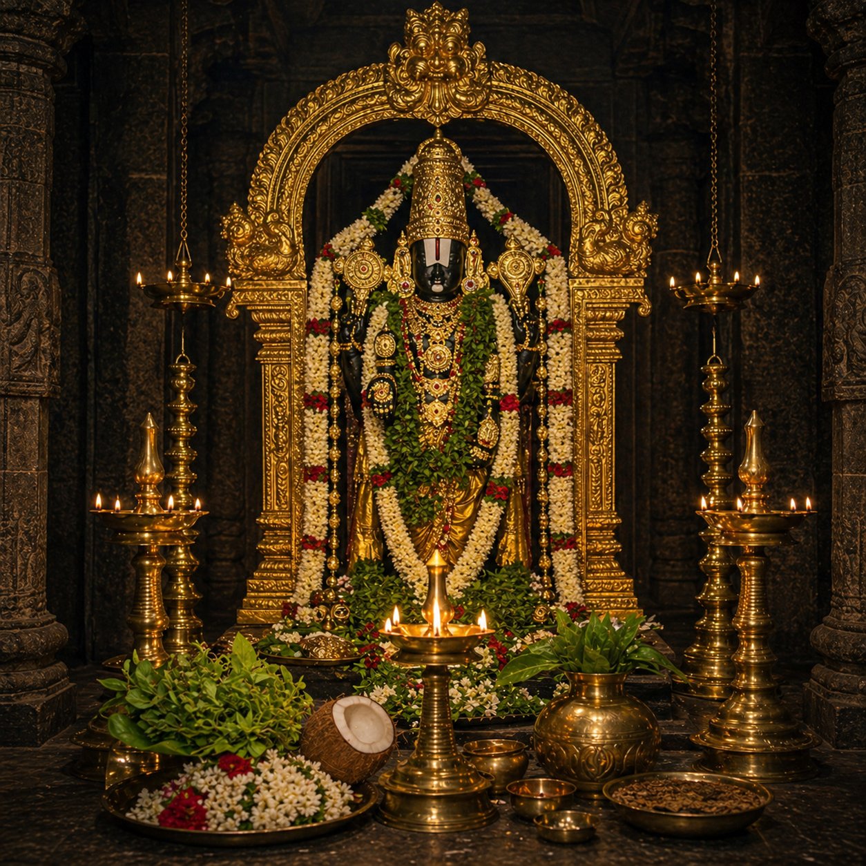 Tirumala Venkateswara Temple Deity